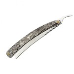 Barber razor for haircut / shaving, metallic handle, model BM03